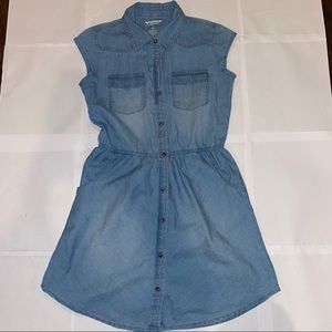 Light blue young girls dress size 10